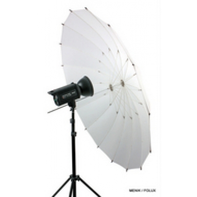 Menik SM-08 Jumbo Paraplu 180 cm diffuus wit